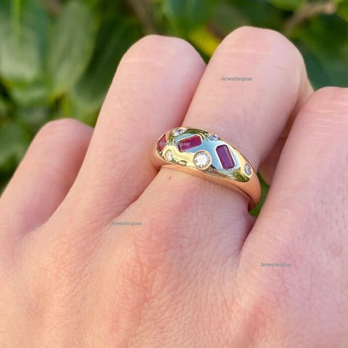 Baguette ruby natural - ruby, &