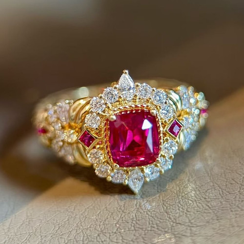 Natural ruby diamond - natural,