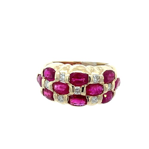 14k yellow gold - 14k, oval