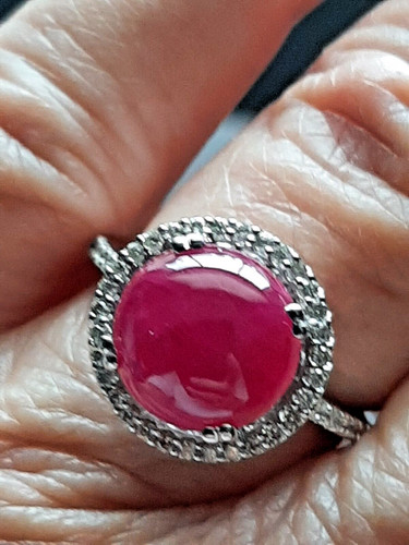 10ct cabochon ruby - ruby, with