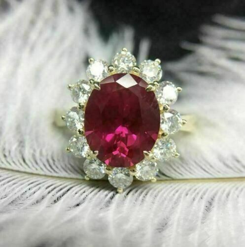 Oval cut natural ruby - oval,