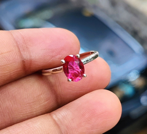 4ct oval cut lab created - oval,