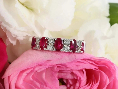 00ct oval cut natural red - 4.00ct,