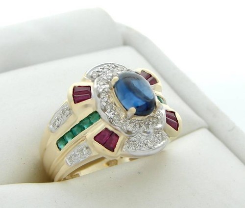 Diamond ruby sapphire - diamond, emerald