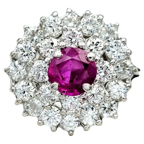 Natural ruby and diamond - natural,